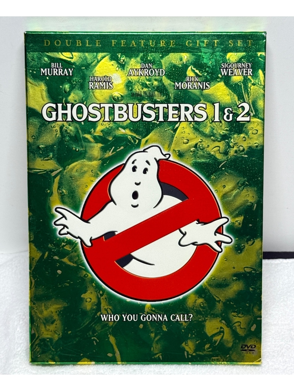 Ghostbusters 1 & 2 DVD Double Feature Gift Set Movie With Scrapbook 2005 OOP